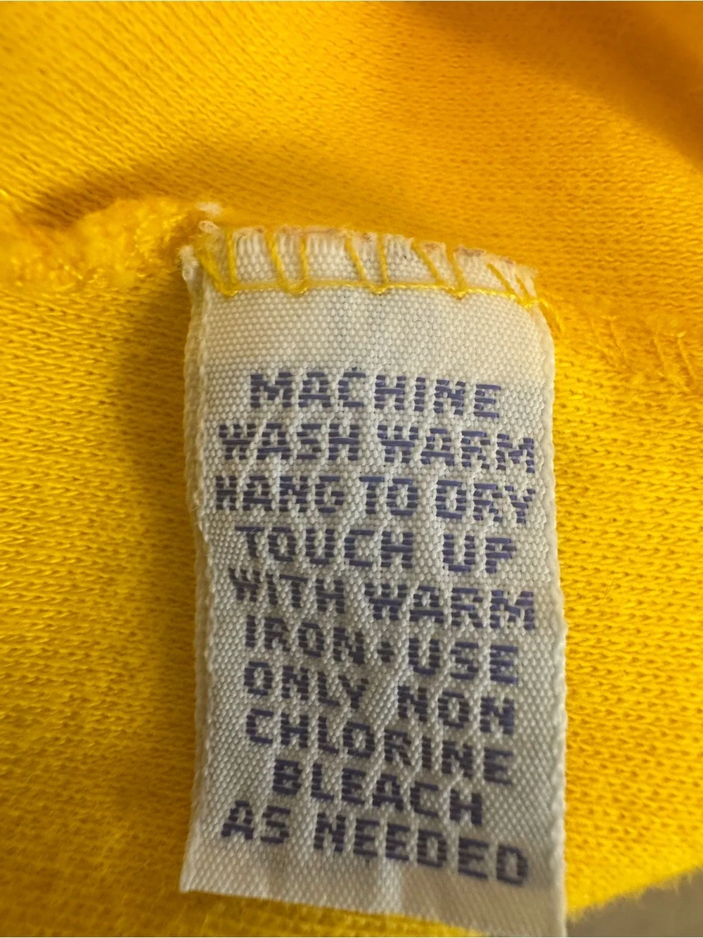 Ralph Lauren Bright Yellow Polo with Navy Pony